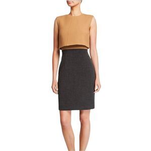 Toccin New York Colorblock Sleeveless Popover Dress Size 8